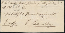 1850 Ex Offo "SZEGEDIN" - "PESTH" - "WIEN" - "KLOSTERNEUBURG" - Other & Unclassified