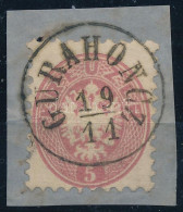 1864 5kr Kivágáson "GURAHONCZ" (Ryan 900p) Luxus Minőségben (Ryan Szerint A Posta 1866.12.21-én Nyílt. Ez A Darab Bizony - Sonstige & Ohne Zuordnung