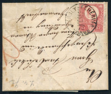 1872 5kr Levélen "KÁROLY-FEHÉRVÁR / VÁROS" - Altri & Non Classificati