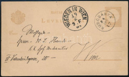 1884 2kr Díjjegyes Levelezőlap "RUDÓBÁNYA" - Wien, Kiállítási Minőségben - Otros & Sin Clasificación