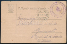 1915 Tábori Lap "EP NOWORADOMSK A" - Andere & Zonder Classificatie