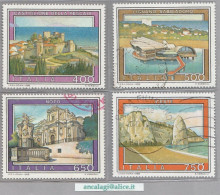 USATI ITALIA 1988 - Ref.0573 "PROPAGANDA TURISTICA" Serie Di 4 Val. - - 1981-90: Used