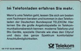 PHONE CARD GERMANIA SERIE P TIR 300000 (E72.40.8 - P & PD-Series : Guichet - D. Telekom