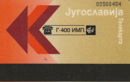 PHONE CARD JUGOSLAVIA  (E72.15.1 - Jugoslavia