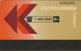 PHONE CARD JUGOSLAVIA  (E72.14.4 - Joegoslavië