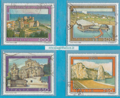 USATI ITALIA 1988 - Ref.0573A "PROPAGANDA TURISTICA" Serie Di 4 Val. - - 1981-90: Used