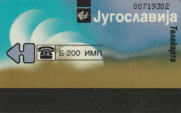 PHONE CARD JUGOSLAVIA  (E72.10.8 - Jugoslavia