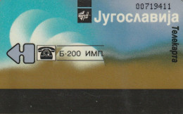 PHONE CARD JUGOSLAVIA  (E70.19.1 - Jugoslawien
