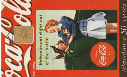 PHONE CARD UNGHERIA COCA COLA (E68.50.2 - Hongrie