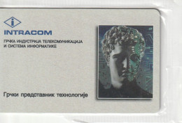 PHONE CARD SERBIA INTRACOM - BLISTER - TEST (E59.5.6 - Yugoslavia