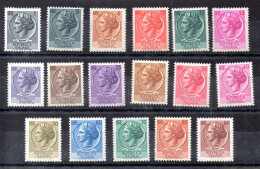 Italia Serie Nº Yvert 709B/19A ** - 1946-60: Mint/hinged