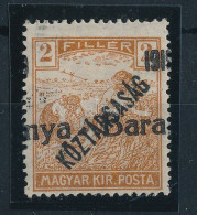 * Baranya I. 1919 Arató/Köztársaság 2f Eltolódott Felülnyomással, Bodor Vizsgálójellel - Otros & Sin Clasificación