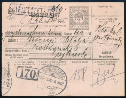 1920 Hivatalból Portómentes Postautalvány Nagykőrösről - Andere & Zonder Classificatie