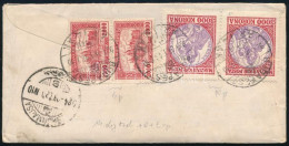 1924 Expressz Ajánlott Levél Koronás Madonna 2 X 3000K + Parlament 2 X 2000K Bérmentesítéssel "BUDAPEST" - "KISKUNMAJSA" - Other & Unclassified