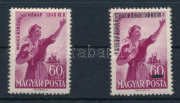 ** 1949 Nőnap Bélyeg + 1952 MABÉOSZ Bélyeg (8.700) - Other & Unclassified