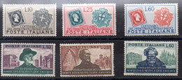 Italia Series Nº Yvert 615/17 + 610/12 * - 1946-60: Mint/hinged