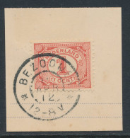 Grootrondstempel Bezooijen 1912 - Postal History
