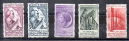 Italia Series Nº Yvert 686/87 + 691 + 692/93  ** - 1946-60: Mint/hinged