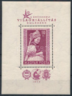 ** 1958 Brüsszeli Világkiállítás Blokk (5.000) - Other & Unclassified