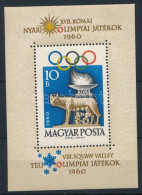 ** 1960 Olimpia Blokk (6.000) - Andere & Zonder Classificatie