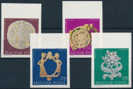 ** 1973 Bélyegnap ívszéli Vágott Sor / Mi 2898-2901 Imperforate Margin Set - Other & Unclassified