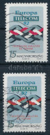 O 1992 Telecom (II.) Kettős "Europa" Felirattal + Támpéldány - Other & Unclassified