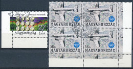 O 1994-1999 50 éves A Nemzetközi Polgári Repülési Szervezet ívsarki 4-es Tömb + Húsvét ívsarki Bélyeg, Mindegyik Bélyegk - Other & Unclassified