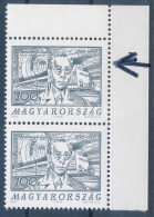 ** 1998 Jendrassik György ívsarki Pár, Benne "a Motorvonat Tetején Fehér Folt" Lemezhiba (3.800) - Sonstige & Ohne Zuordnung