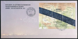 1999 Teljes Napfogyatkozás Blokk FDC-n (5.700) - Otros & Sin Clasificación