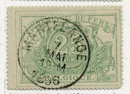 D084   MARTELANGE  POSTSTEMPEL  OP SPOORWEGZEGEL N°10 - Used