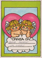 ENGEL Weihnachten Vintage Ansichtskarte Postkarte CPSM #PBP270.DE - Anges