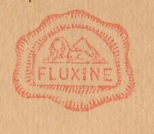 Meter Cover Front France 1958 Sphinx - Pyramid - Fluxine - Rhone - Aegyptologie