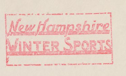 Meter Top Cut USA 1937 Winter Sports - New Hampshire - Hiver