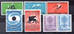 Italia Series Nº Yvert 868/70 + 871/72 +876/77 ** - 1961-70:  Nuovi