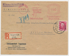 Registered Meter Cover Deutsches Reich / Germany 1929 Chocolate Factory - Alimentation