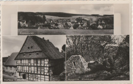 AK Bad Grund, OT Windhausen, 3 Ansichten Mit Gasthaus Zur Alten Burg Um 1955 - Bad Grund