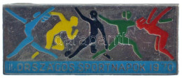 1970. "III. Országos Sportnapok 1970" Fém Kitűző (12x30mm) T:1- - Zonder Classificatie