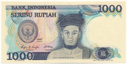 Indonézia 1987. 1000R T:UNC,AU Indonesia 1987. 1000 Rupiah C:UNC,AU Krause P#124 - Ohne Zuordnung