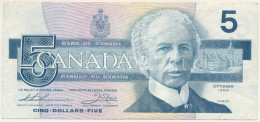 Kanada 1986. 5$ T:F Canada 1986. 5 Dollars C:F Krause P#95 - Zonder Classificatie