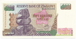 Zimbabwe 2004. 500D T:UNC,AU Zimbabwe 2004. 500 Dollars C:UNC,AU - Unclassified