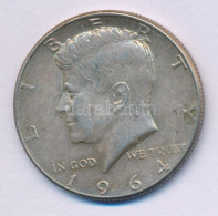 Amerikai Egyesült Államok 1964. 1/2$ Ag "Kennedy" T:AU,XF Patina USA 1964. 1/2 Dollar Ag "Kennedy" C:AU,XF Patina Krause - Non Classificati