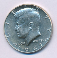 Amerikai Egyesült Államok 1967. 1/2$ Ag "Kennedy" T:UNC,AU USA 1967. 1/2 Dollar Ag "Kennedy" C:UNC,AU Krause KM#202a - Zonder Classificatie