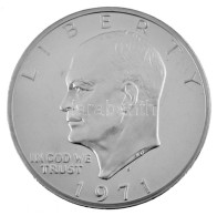 Amerikai Egyesült Államok 1971S 1$ Ag "Eisenhower" Tanúsítvánnyal T:PP USA 1971S 1 Dollar Ag "Eisenhower" With Certifica - Ohne Zuordnung