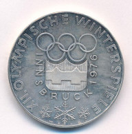 Ausztria 1974. 100Sch Ag "XII. Téli Olimpia - Innsbruck 1976." T:UNC (eredetileg PP) Austria 1974. 100 Schilling Ag "Win - Zonder Classificatie