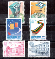 Italia Series Nº Yvert 2207/08 + 2212/13 +2219/20  ** - 1991-00: Nieuw/plakker