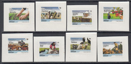 2013 Uruguay Professions Definitives Rural Workers Farming Bees Agriculture Cattle  Complete Set Of 8 MNH - Uruguay