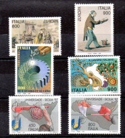 Italia Series Nº Yvert 2225/26 + 2250/51 +2257/58 ** - 1991-00:  Nuovi