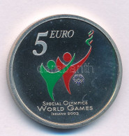 Írország 2003. 5E Cu-Ni "Speciális Olmipia Írország 2003" Multicolor T:PP Ireland 2003. 5 Euros Cu-Ni "Special Olympics  - Zonder Classificatie