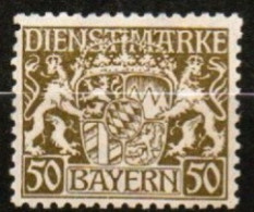 BAYERN, ALTDEUTSCHLAND ,1919, D 39, DIENSTMARKE OHNE AUFDRUCK, NICHT AUSGEGEBEN, POSTFRISCH, NEUF, - Nuovi