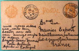 Portugal, Entier-carte D'Espinho 12.1.1920 - (A1196) - Interi Postali